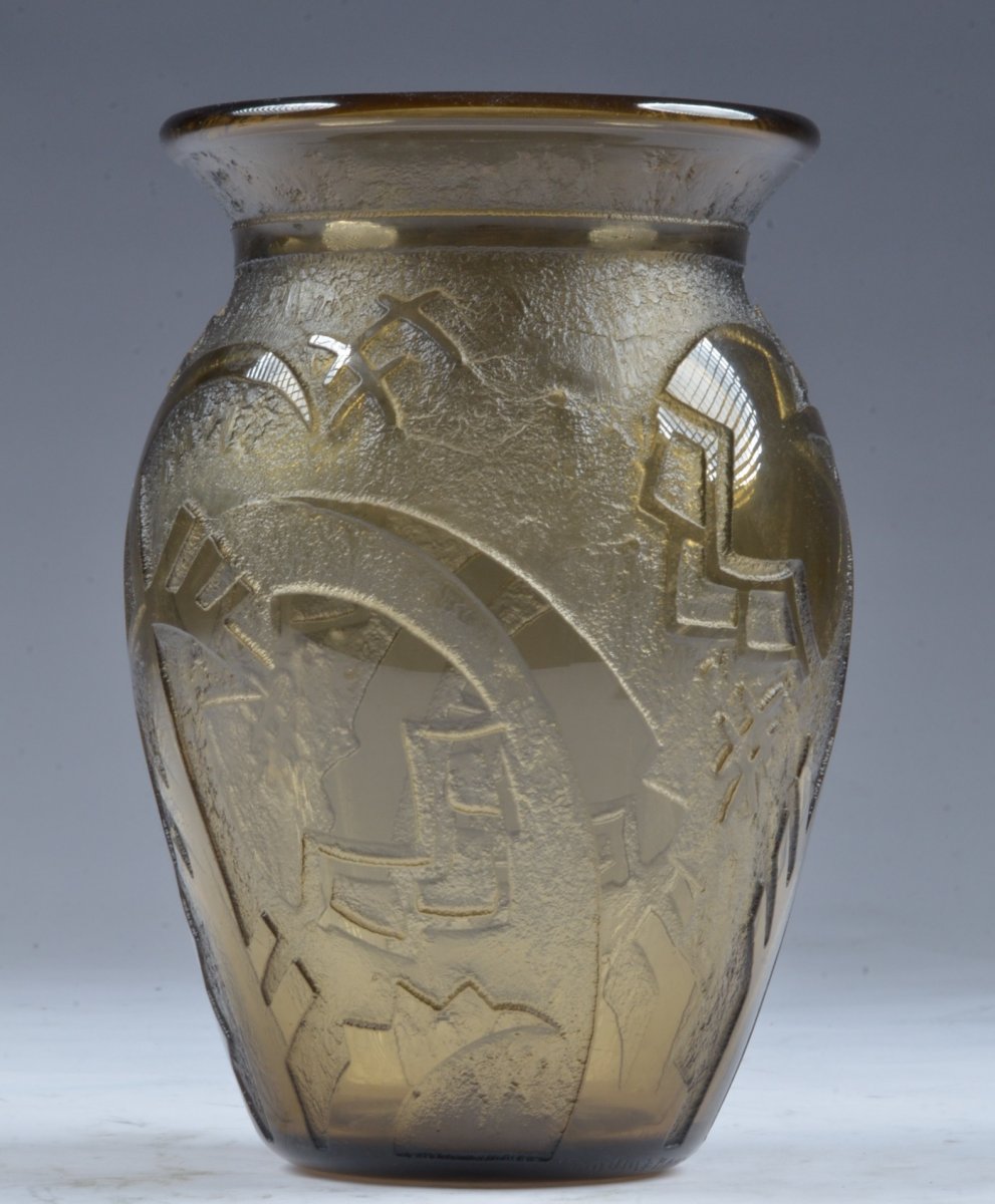 Vase Daum Art Deco-photo-2