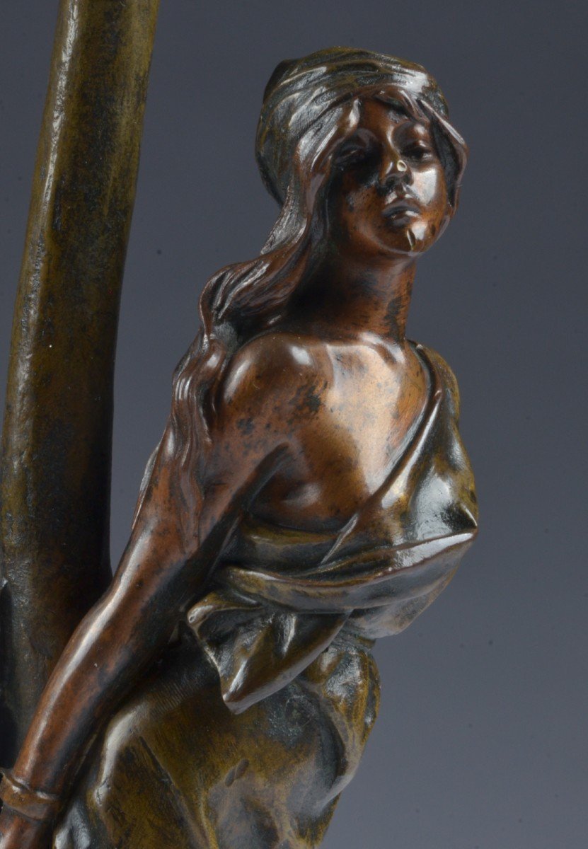 Bronze Villanis l'Otage-photo-4