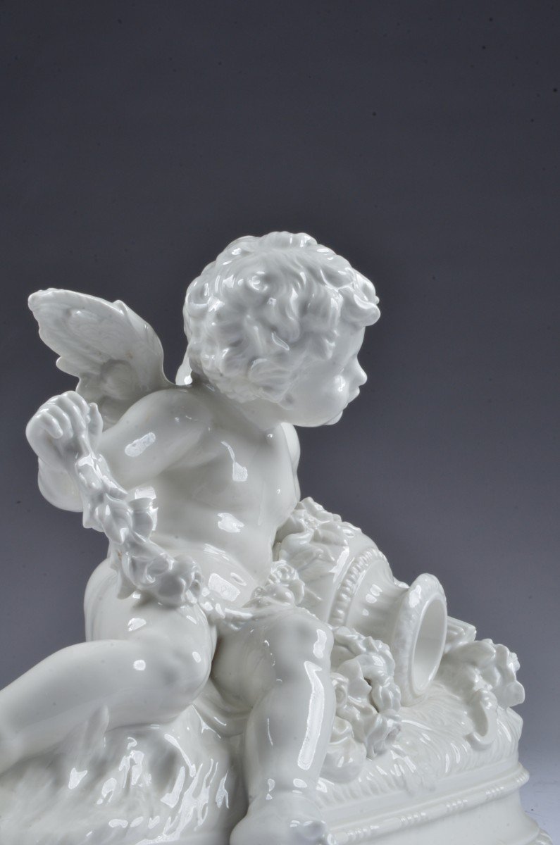 Hippolyte Moreau Porcelain Sculpture-photo-2
