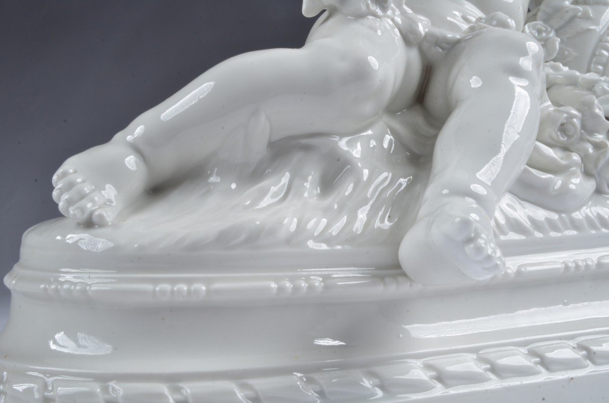 Hippolyte Moreau Porcelain Sculpture-photo-3