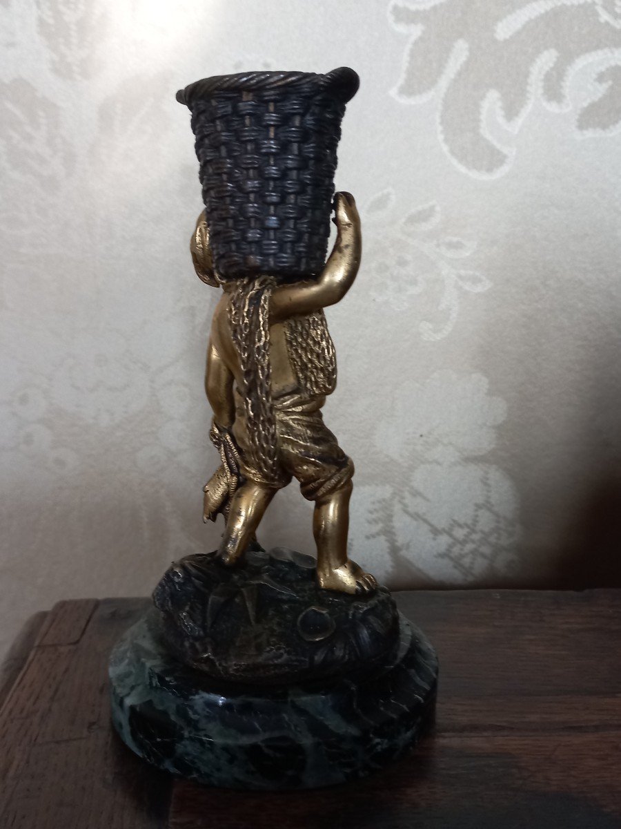 Bronze Bougeoir-photo-4