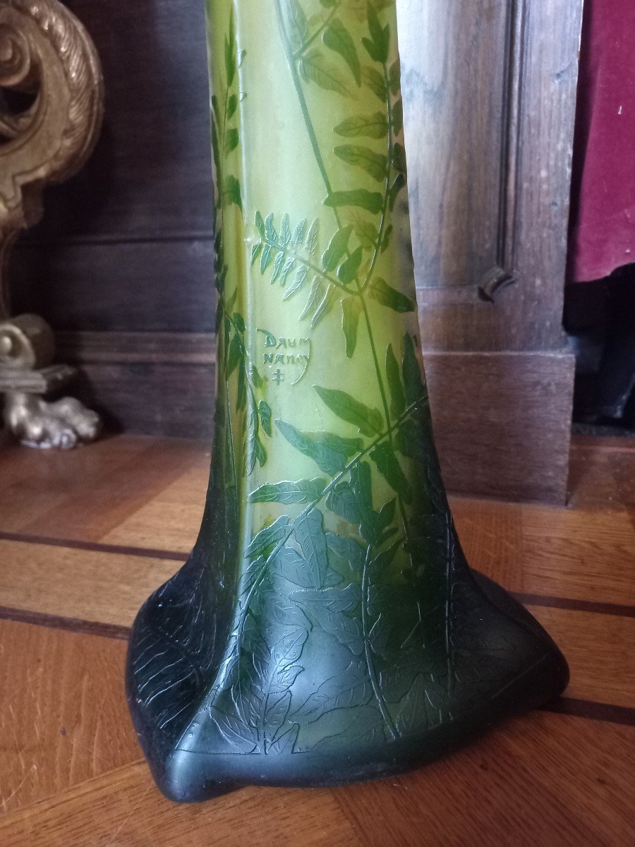 Large Daum Vase 72 Cm.-photo-1