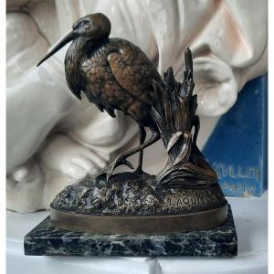 Heron Bronze Lacquered 1816-1887