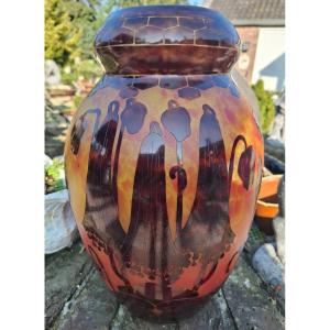  Vase Le Verre Francais Capanula 1550€