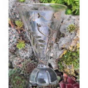 Small Vase,  Signed l'Escalier De Cristal Paris.