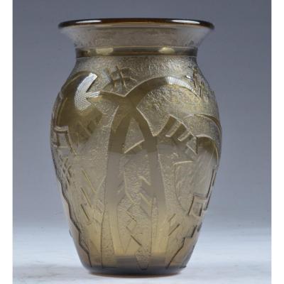 Daum Art Deco Vase