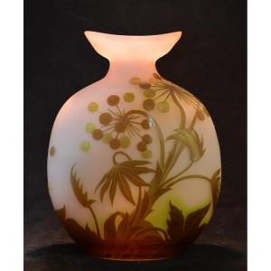 Gallé Hogweed Vase