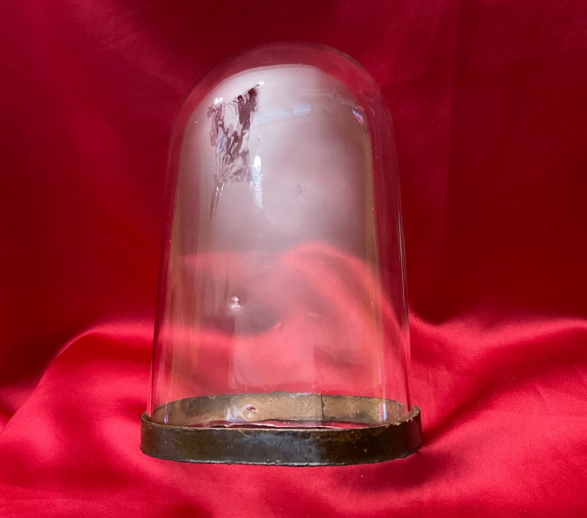 Rare Petit Calvaire En Pâte à Sel 19éme Siècle -photo-4