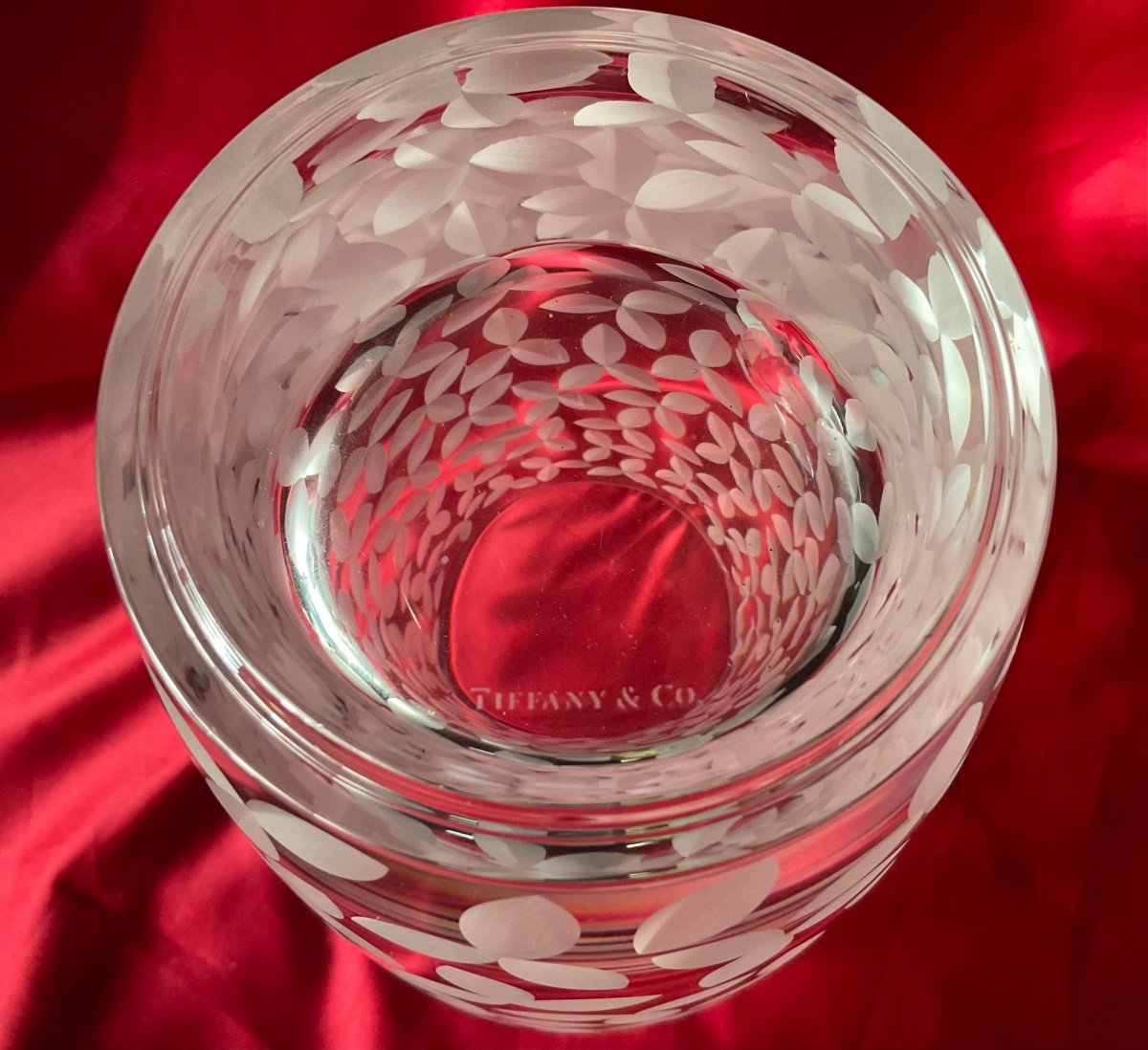 Tiffany & Co Crystal Vase-photo-3