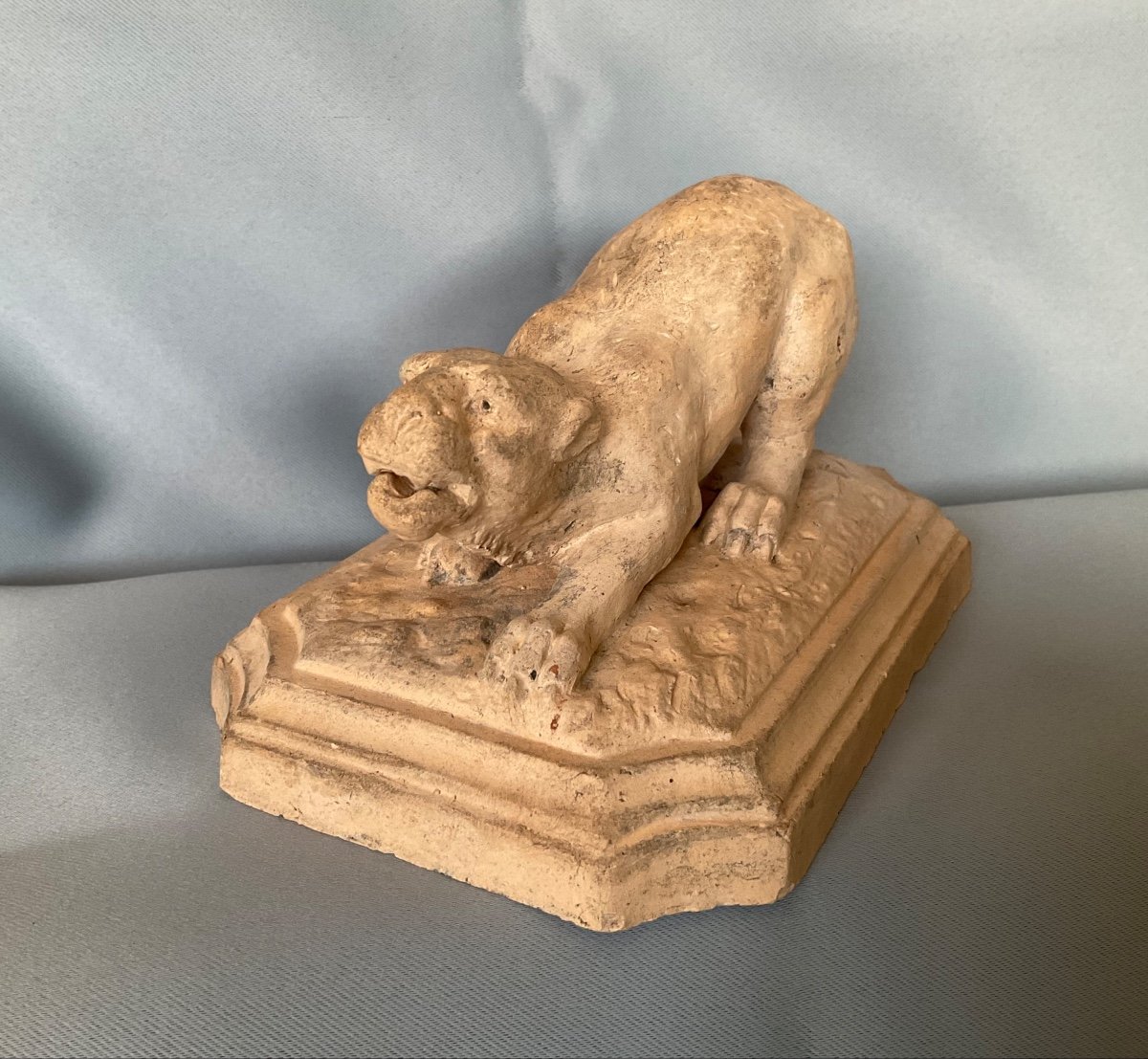 Lioness In Terracotta 19th Century
