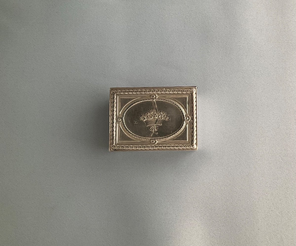 19th Century Sterling Silver Pill Box -photo-3