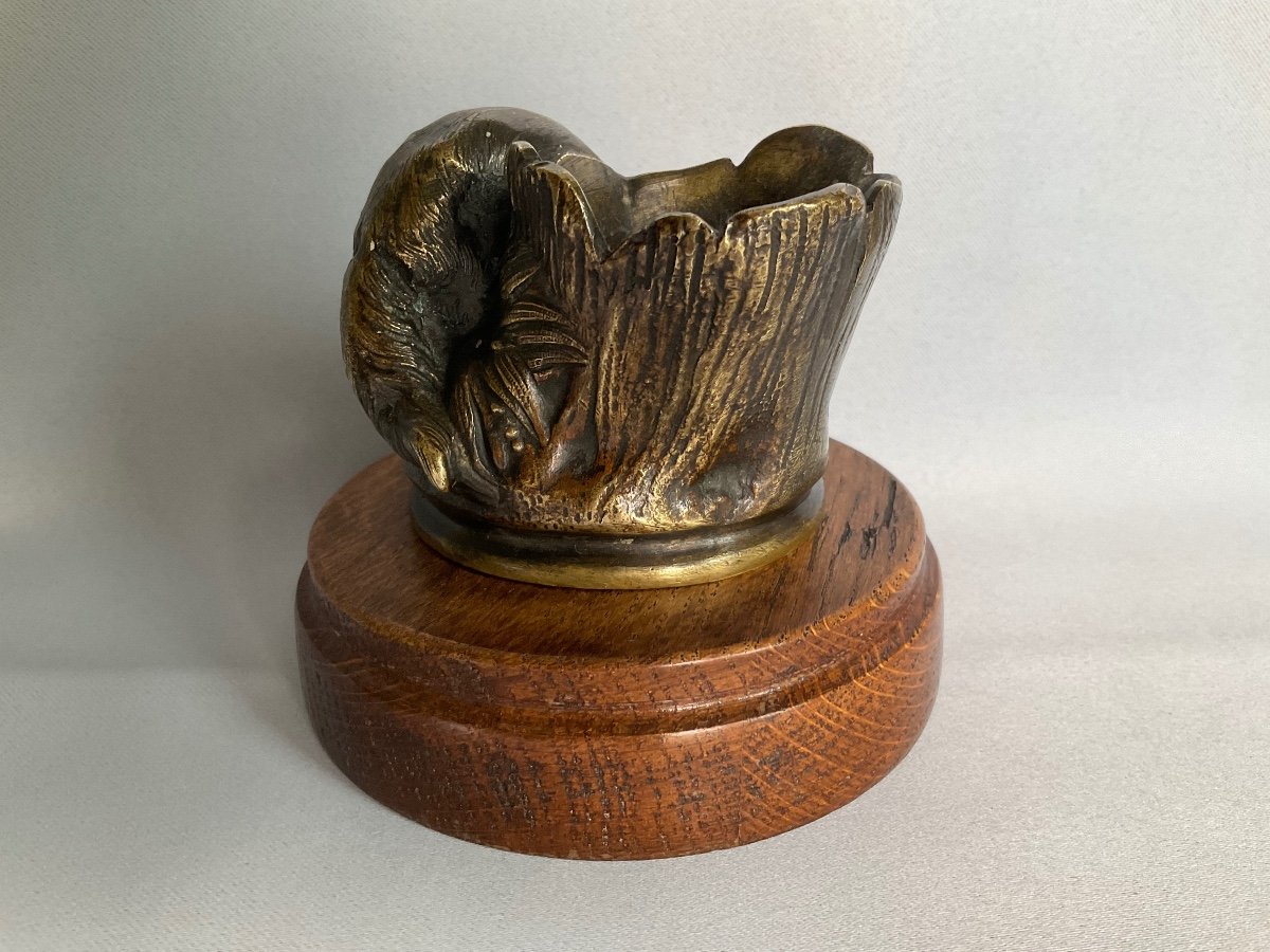 Bronze By Victor Chemin 1825/1901 Pyrogenic -photo-4