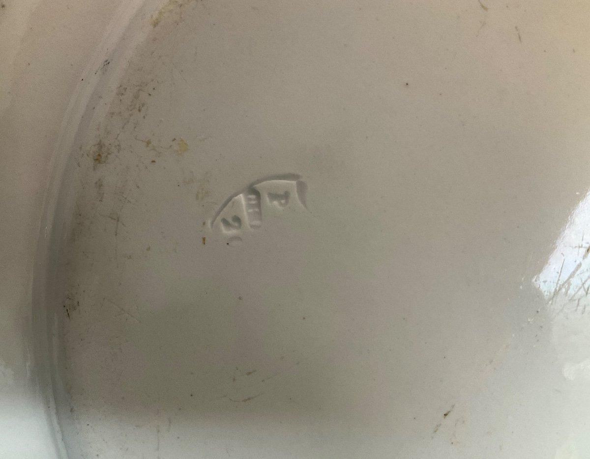Choisy Le Roi P And H Plates Early 19th Century -photo-1