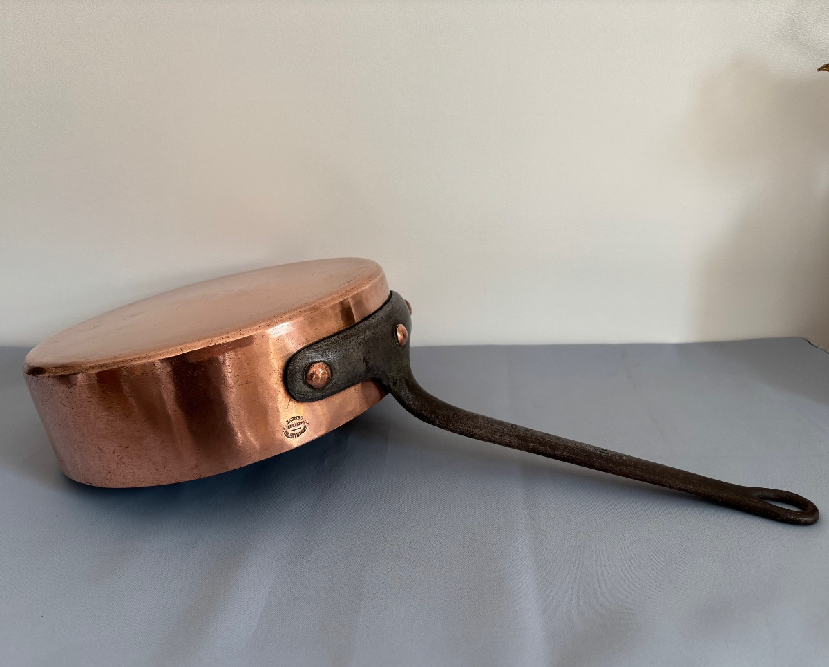 Bajettini Boilermaker Geneva 19th Century Sauté Pan 