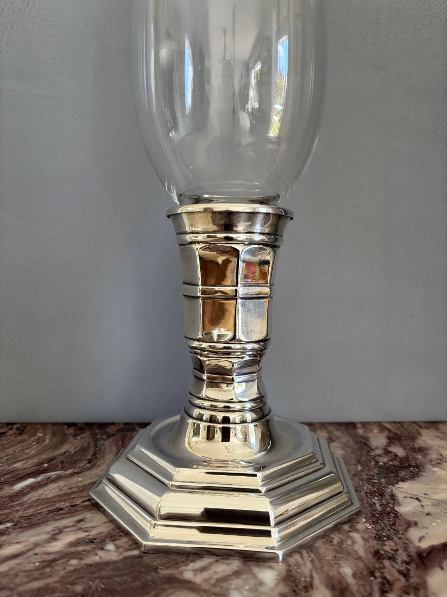 Christofle And Baccarat Tea Light Holder -photo-4