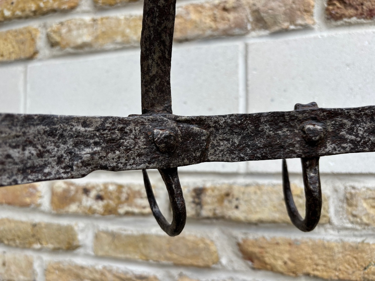 Couronne d’office en fer forgé fin 17éme Siècle -photo-3