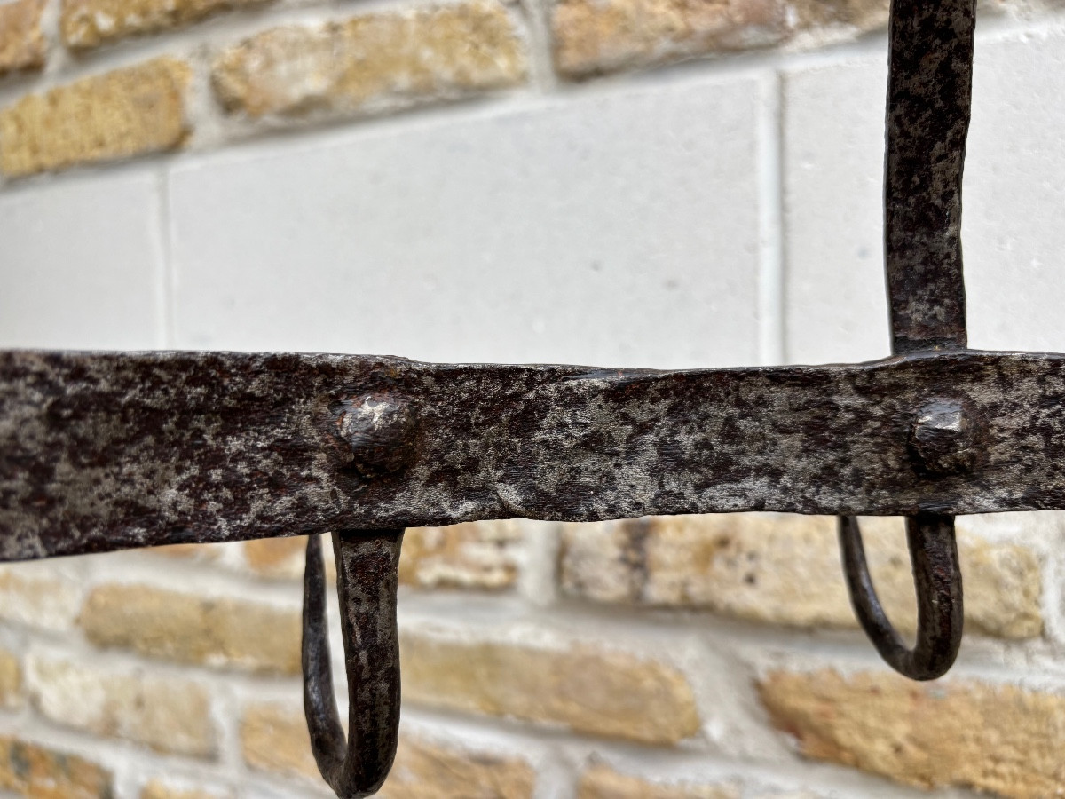 Couronne d’office en fer forgé fin 17éme Siècle -photo-5