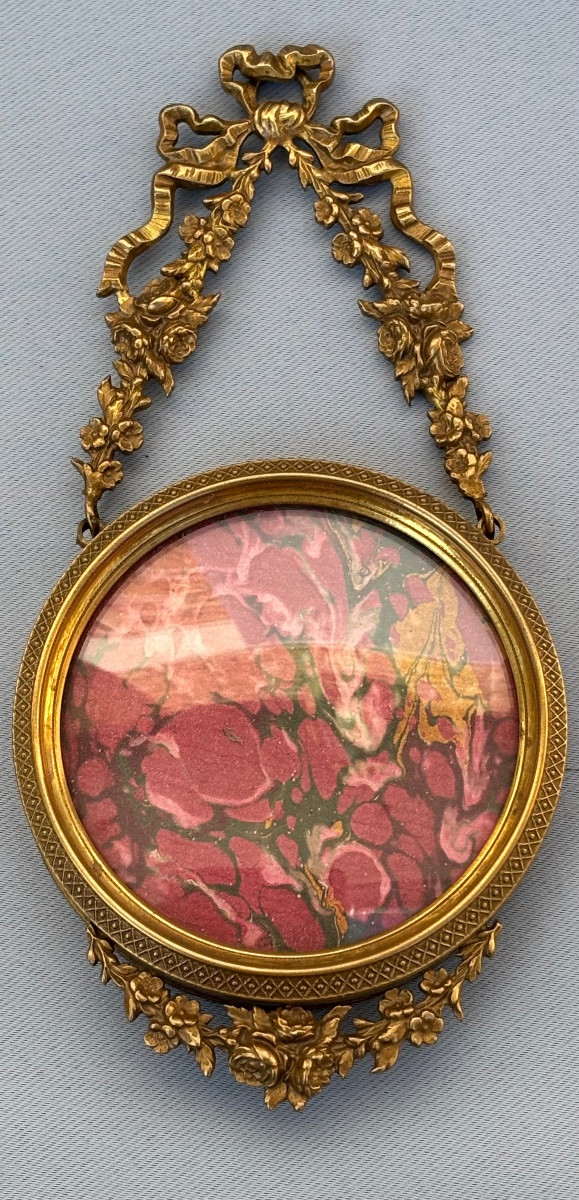  Late 19th Century Bronze Frame In Lxvi Style-photo-6