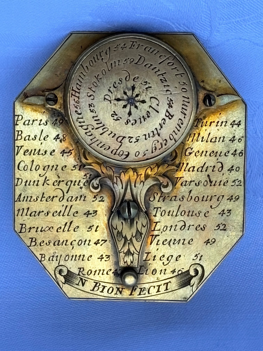 Bion Nicolas Paris Sundial, Late 17th Century -photo-2