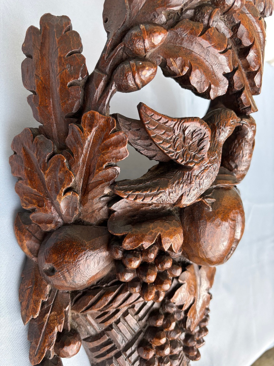 Panier Armoire provençale Monoxyle 19éme Siècle -photo-6