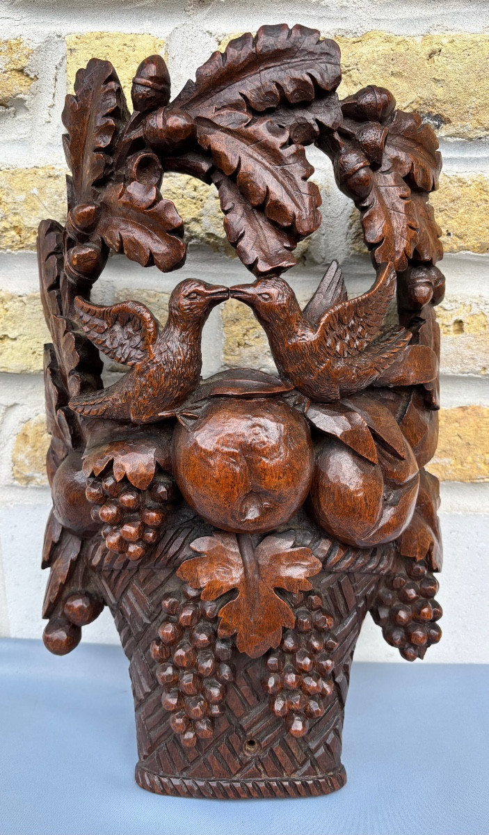 Panier Armoire provençale Monoxyle 19éme Siècle 