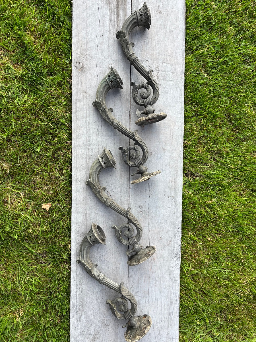 Wall Lights Atelier Laccariere Paris Famous Bronze Maker 1st Quarter Of The 19th Century