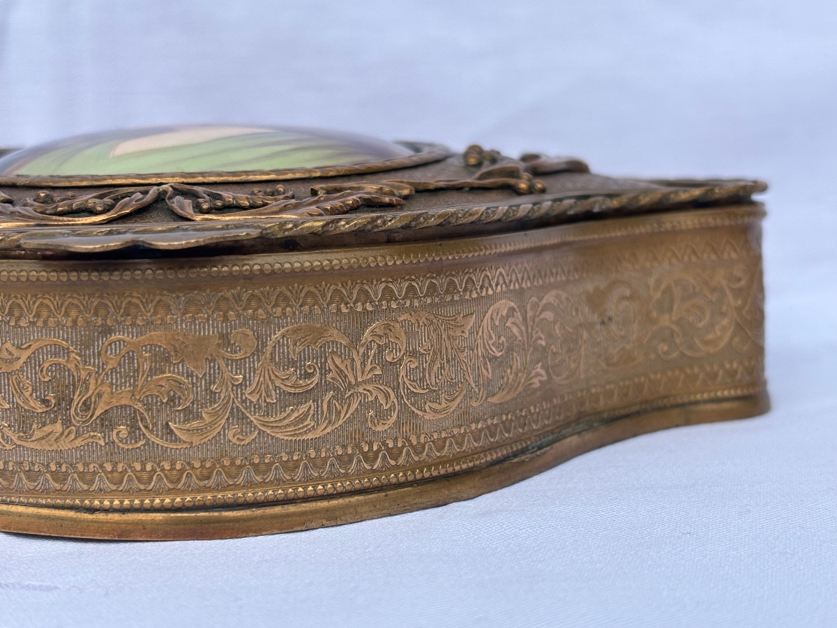 Coffret à bijoux Art Nouveau fin 19éme Siècle -photo-3