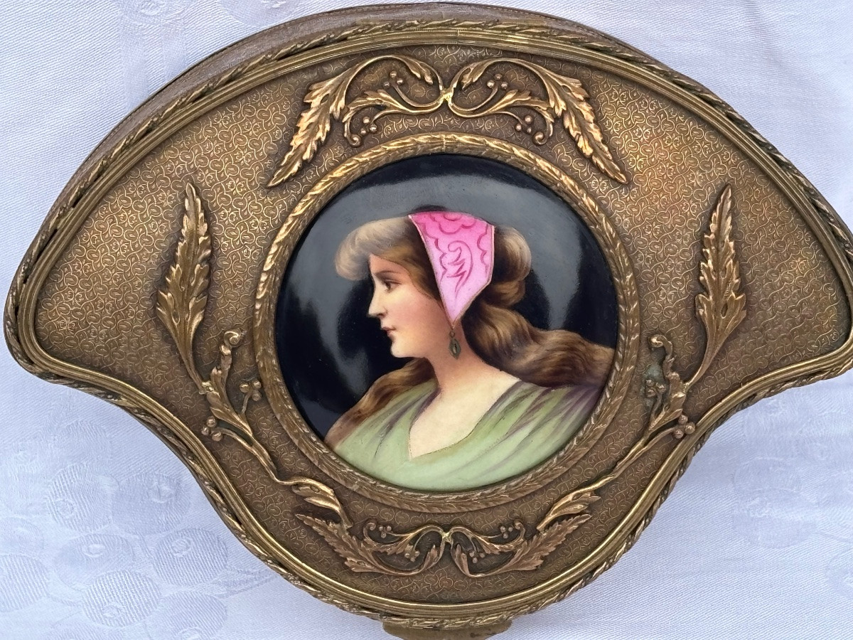 Coffret à bijoux Art Nouveau fin 19éme Siècle -photo-3