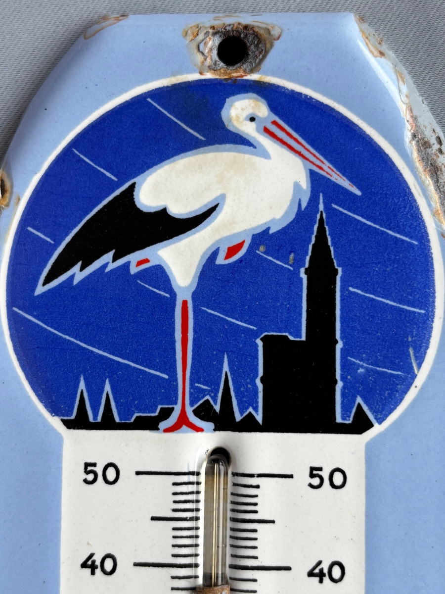 Enamel Sign, Potash, Alsace, 20th Century -photo-2