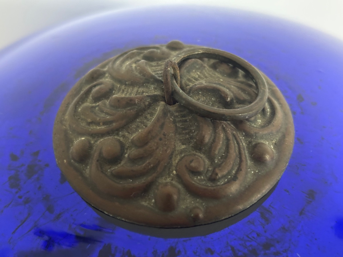 Boule de pardon Noël en verre soufflé 19éme Siècle -photo-3