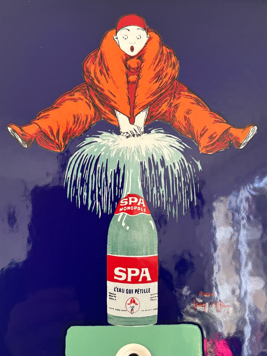 Plaque émaillée Thermomètre SPA Jean d’Ylem-photo-6