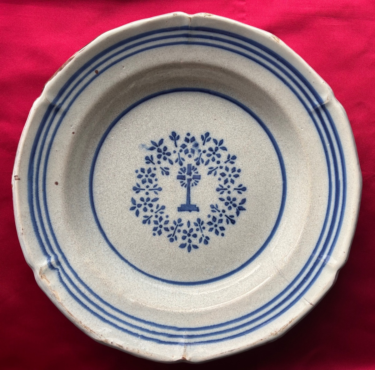 Forges Earthenware, Known As "black Bottom," 19th Century -photo-1