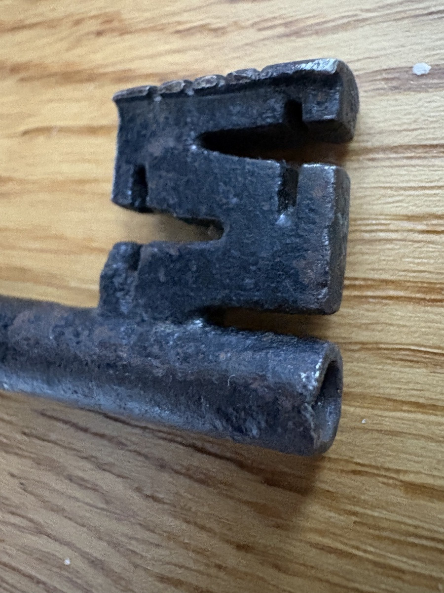 17th Century Wrought Iron Wedding Key -photo-2