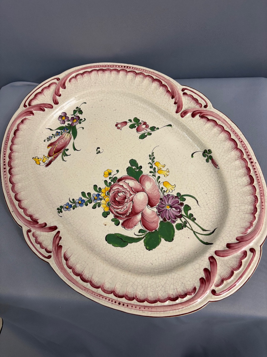 Soupière en faïence des Islettes 19éme Siècle -photo-2