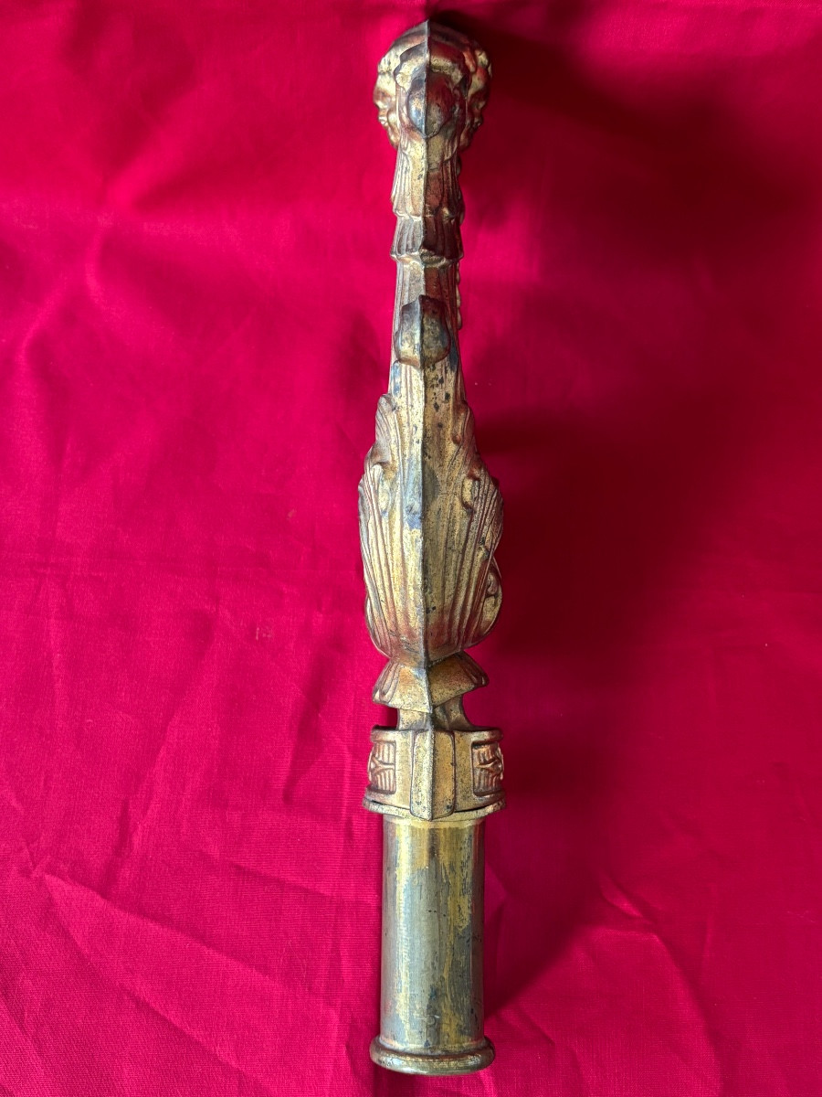 Hampe de drapeau d’Harmonie fin 19éme Siècle -photo-3