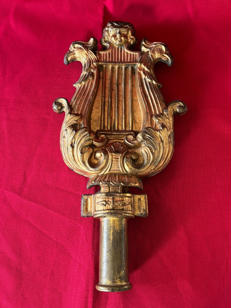 Hampe de drapeau d’Harmonie fin 19éme Siècle -photo-4