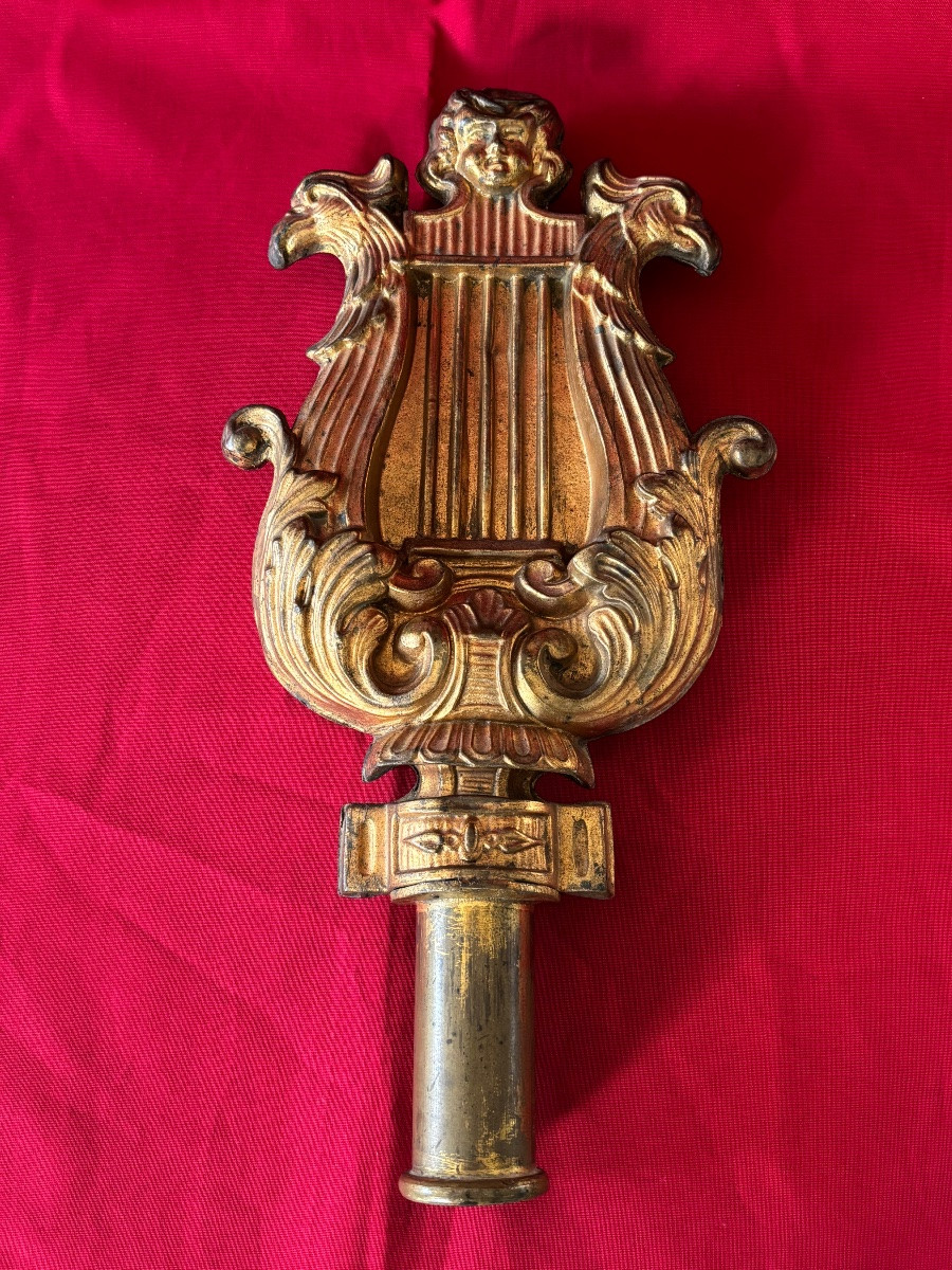 Hampe de drapeau d’Harmonie fin 19éme Siècle -photo-5