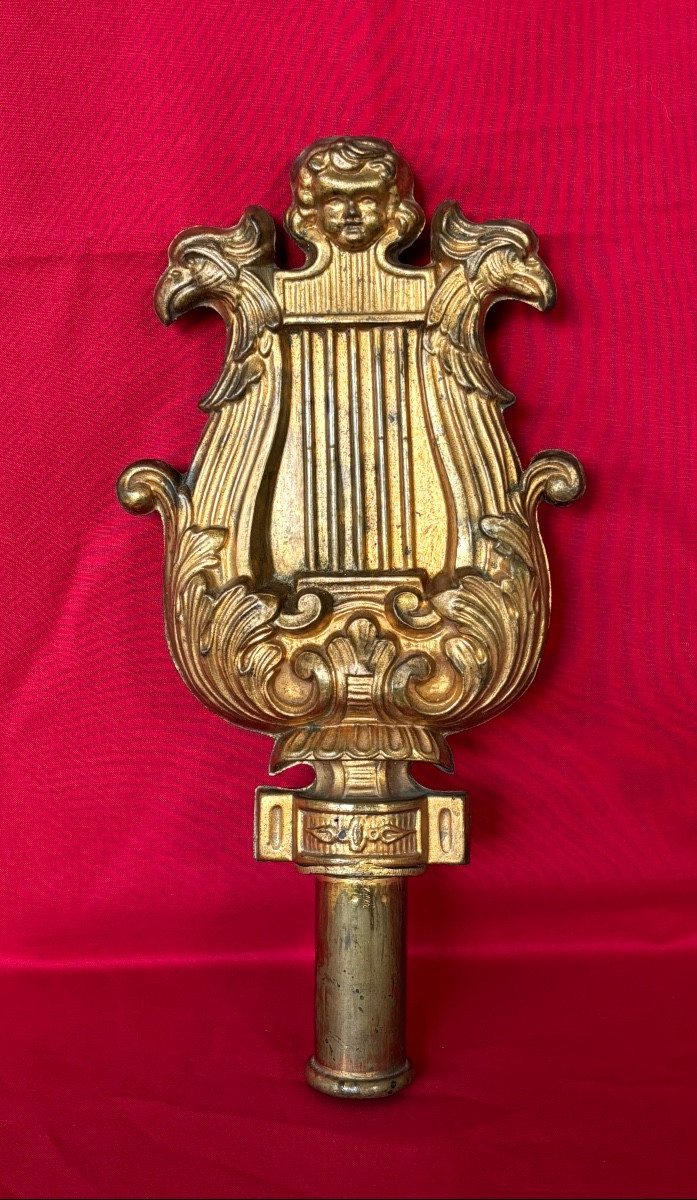 Hampe de drapeau d’Harmonie fin 19éme Siècle 