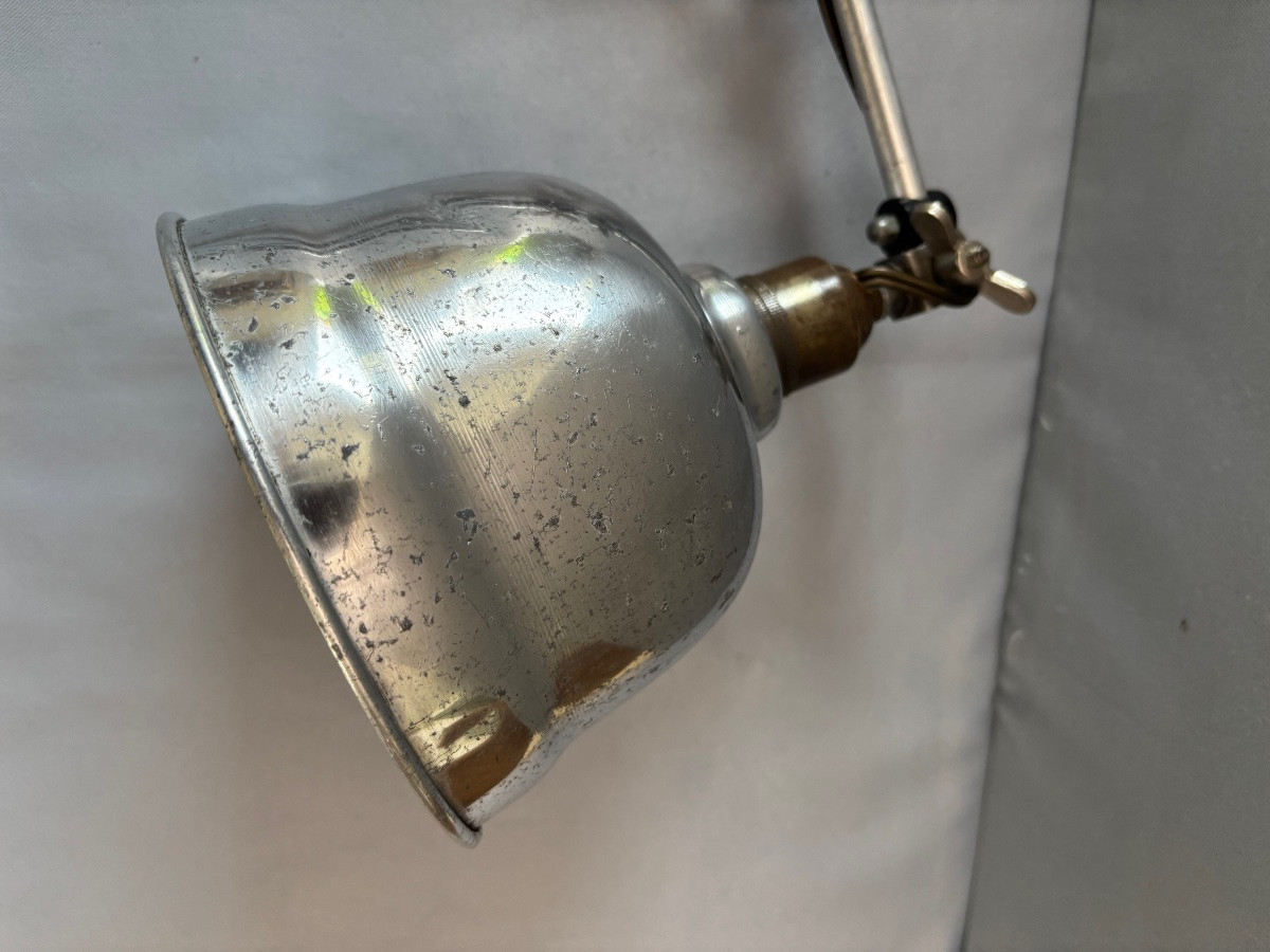 Lampe d’atelier articulée  année 50-photo-5