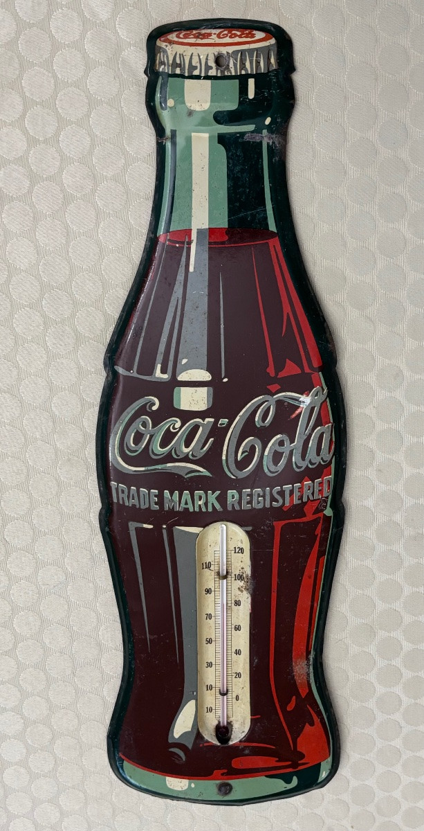 Lithographed Plate From The 1940s/1950s In The Shape Of A Bottle-photo-2