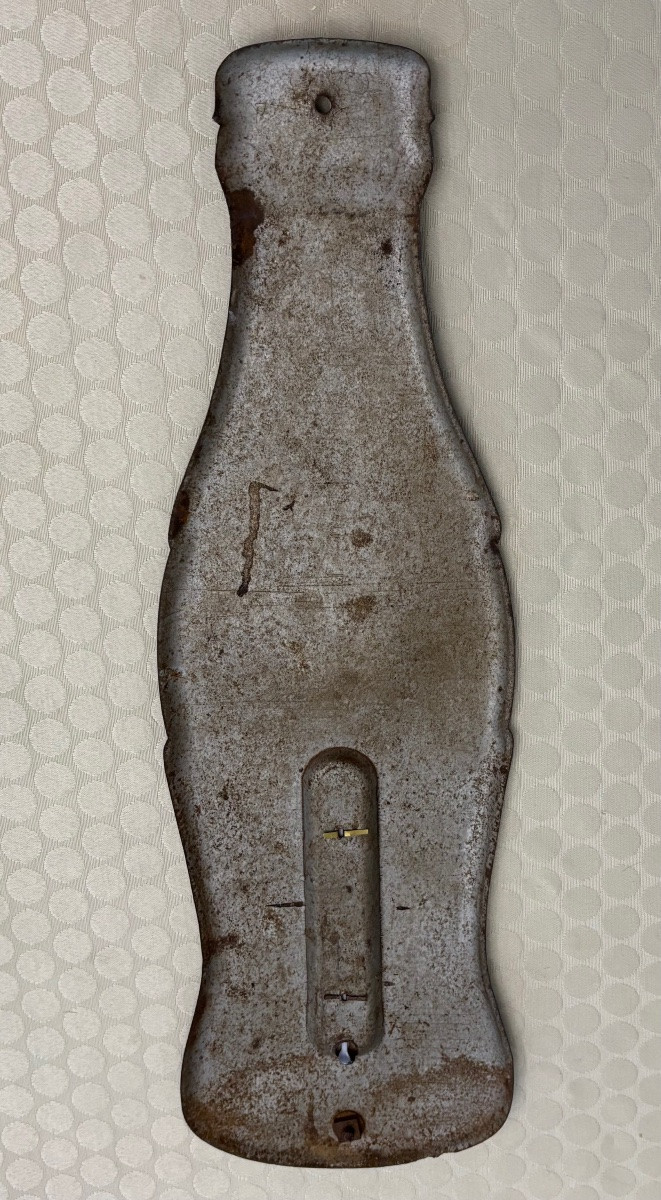 Lithographed Plate From The 1940s/1950s In The Shape Of A Bottle-photo-3