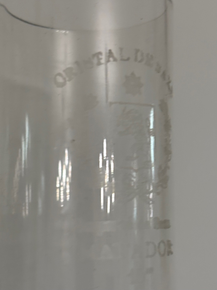 Lampe à pétrole en cristal de baccarat Napoléon III-photo-3