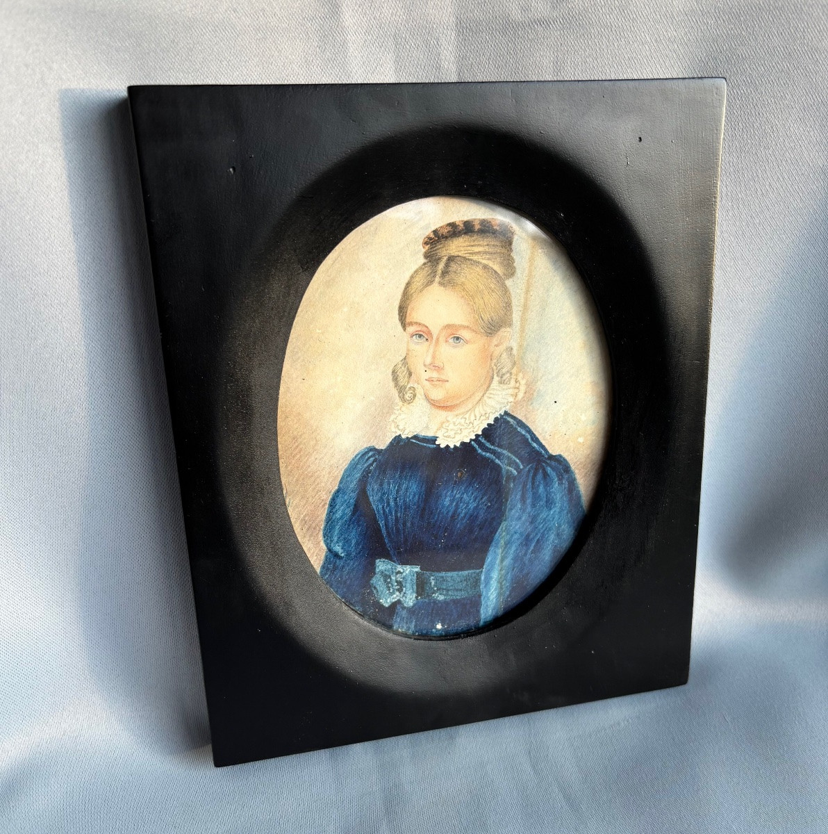 Portrait Of A Young Woman Of Quality, 18th Century -photo-2