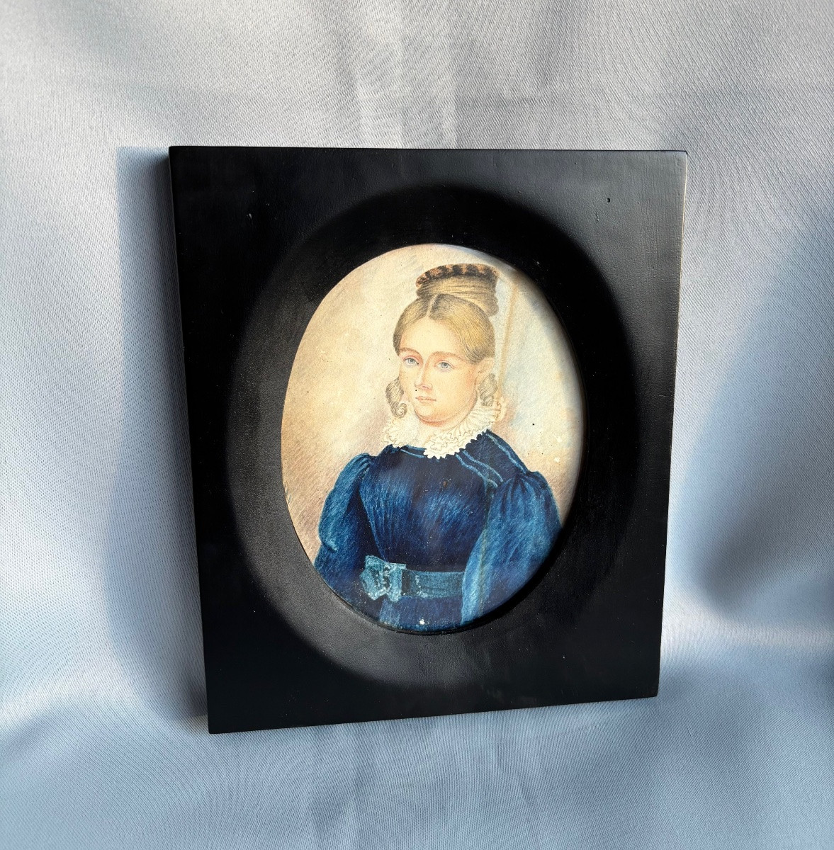 Portrait Of A Young Woman Of Quality, 18th Century -photo-8