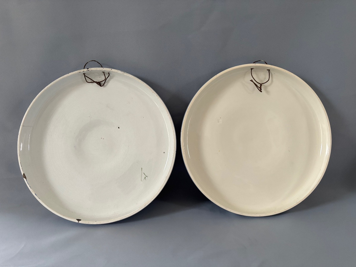 Paire de médaillons en haut relief d’Edmond LACHENAL 1855 - 1948-photo-4