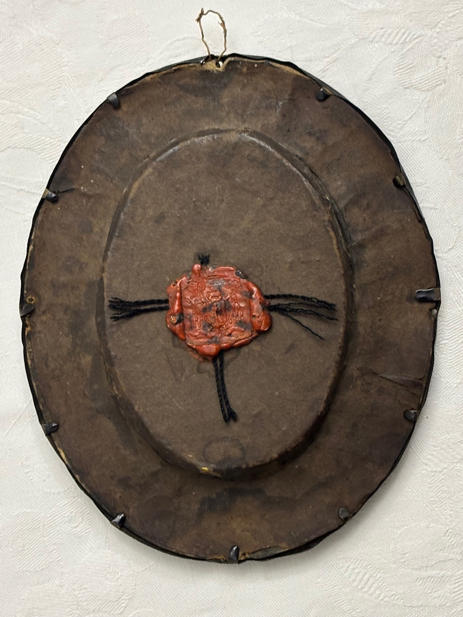 Reliquary Frame With Paper Filigree, Mid-19th Century -photo-5