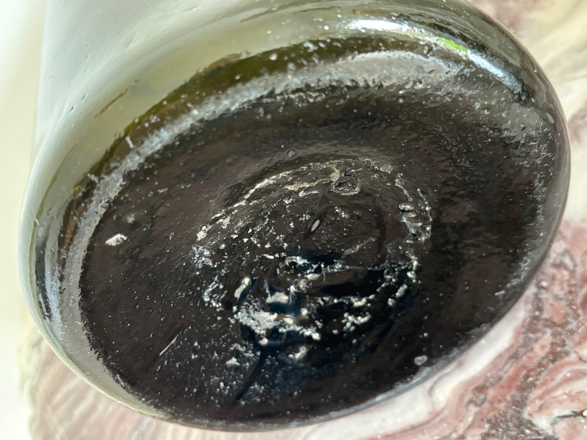 Late 18th Century Blown Glass Jar -photo-3