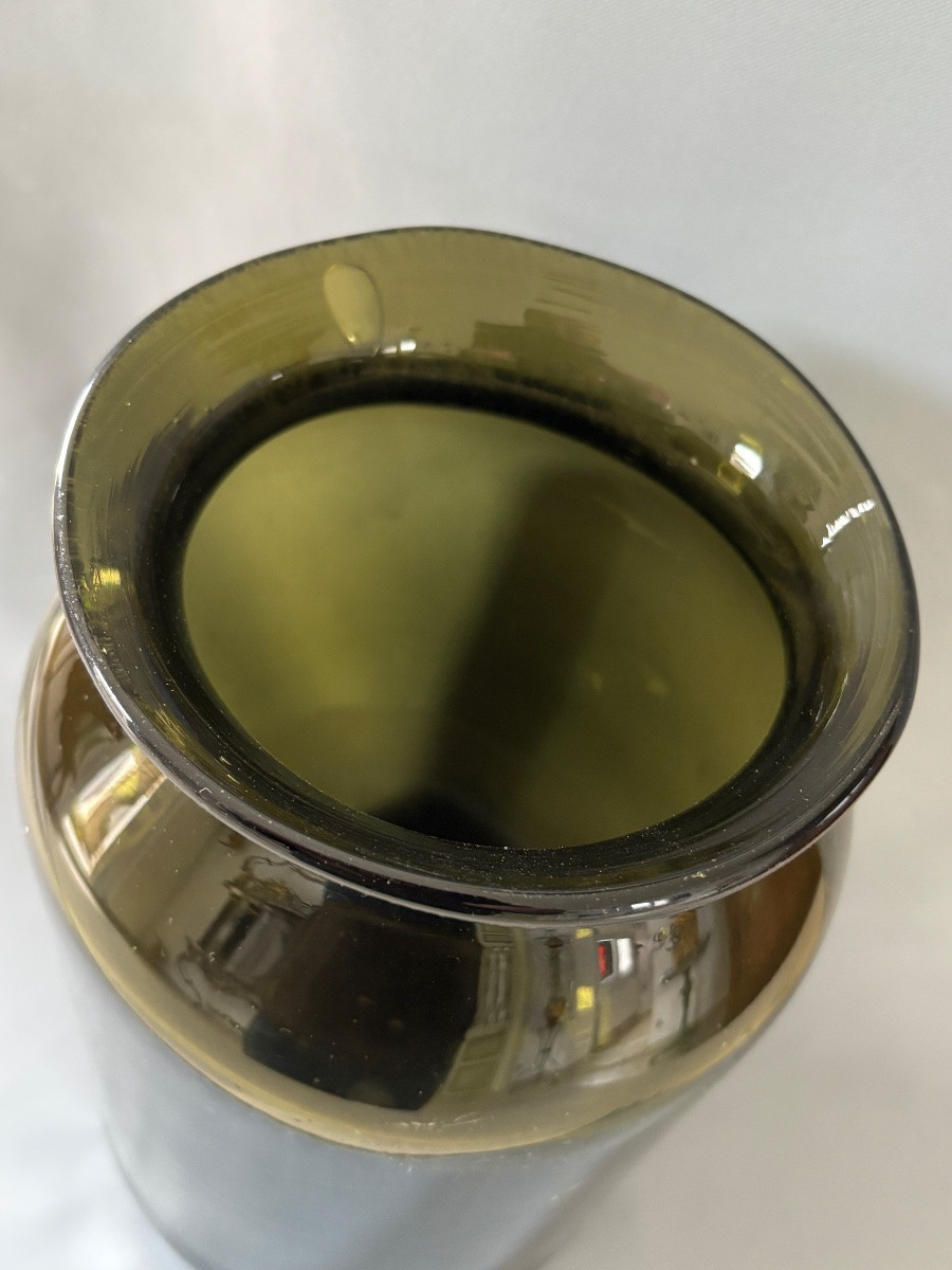 Late 18th Century Blown Glass Jar -photo-4