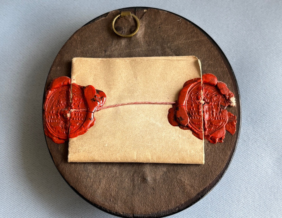 Reliquaire Suaire de St Bernard 19éme Siècle -photo-7