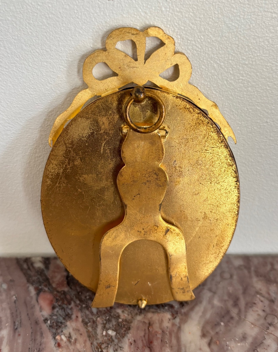 Late 19th Century Bronze Photo Frame -photo-2